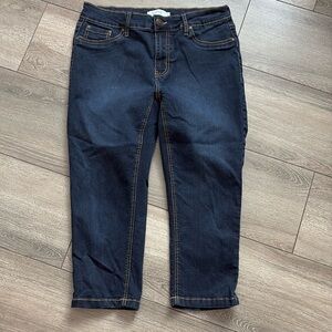 MM202 My style dark denim cropped jean